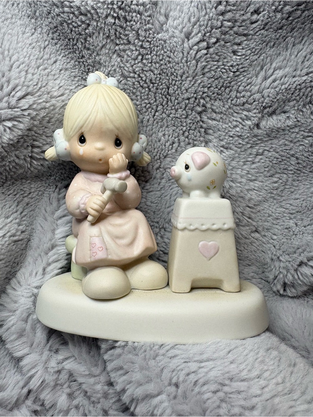 Precious Moments "Love Cannot Break A True Friendship"